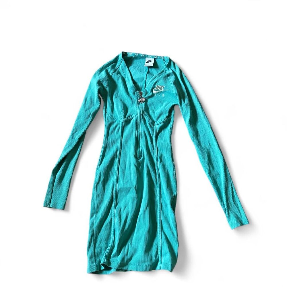 Nike Women's Blue and Green Dress